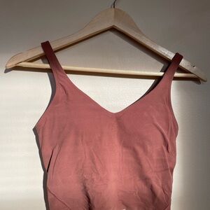 Lululemon Align Tank Terracotta size 4